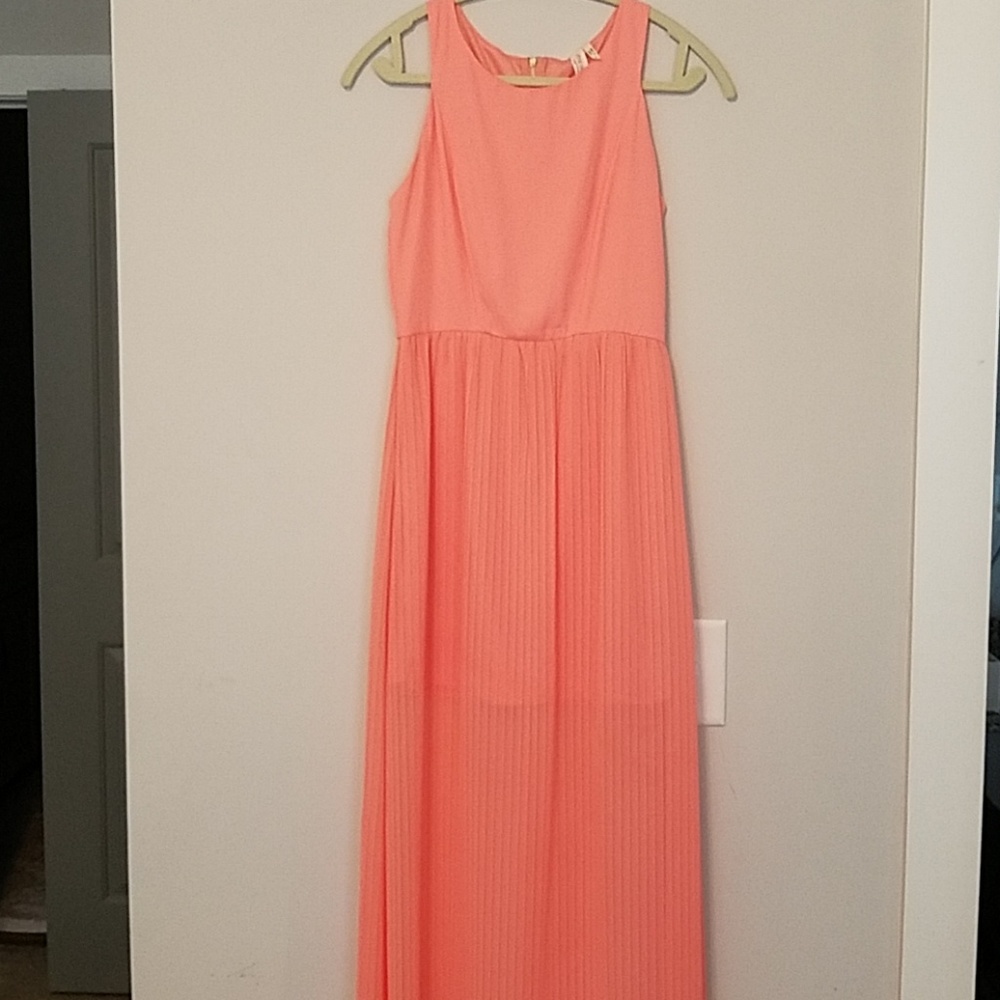 Pink Owl Maxi Dress